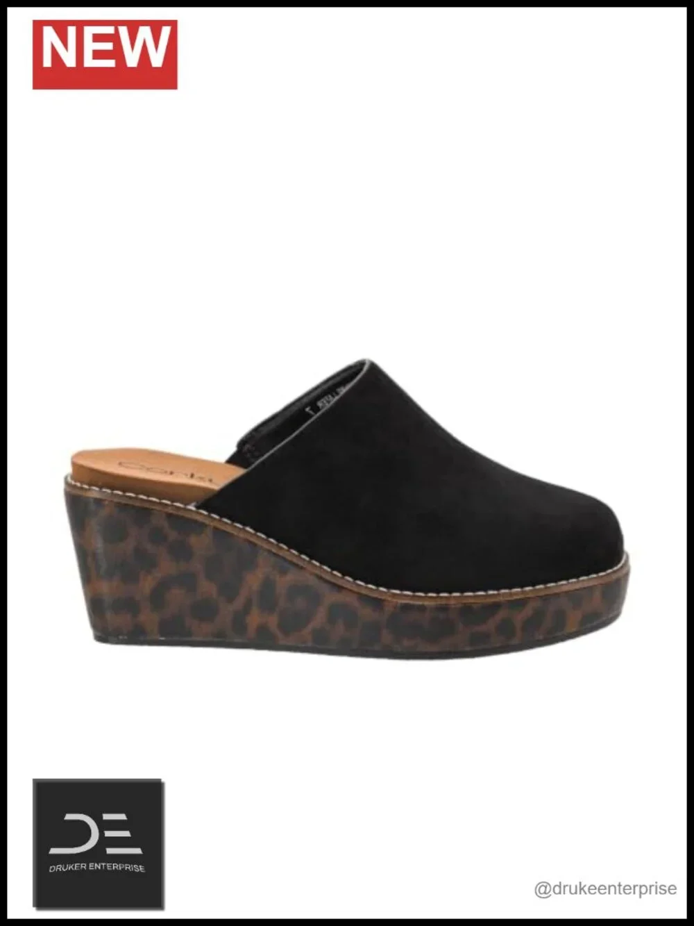 Women's Wedge Heels with Cushioned Insole - 2.5